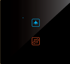 Edge Color Touch 2 Switch (1-2 way)